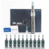 Dr Pen M8 microneedling kit with 10 replacement cartridges (16 needles)