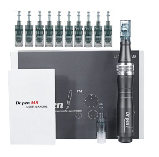 Dr Pen M8 Microneedling kit with 10 free cartridges - Image 2