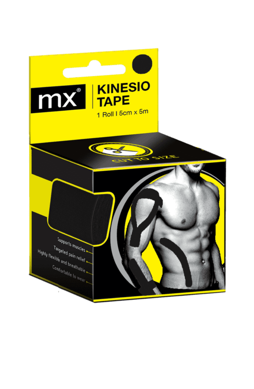 Mx Kinesio Tape Black